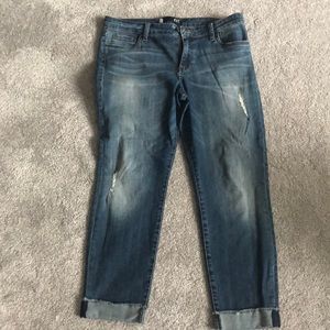 Kut From the Kloth Amy ankle length straight jeans